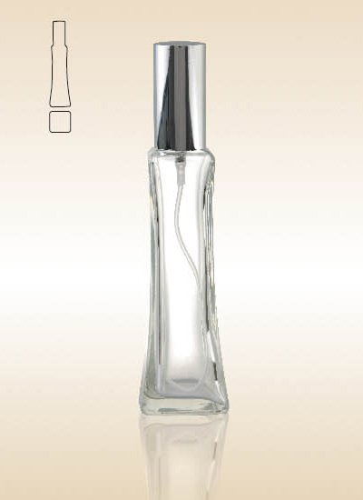 2016 wholesale fancy unique custom made glass perfume bottles