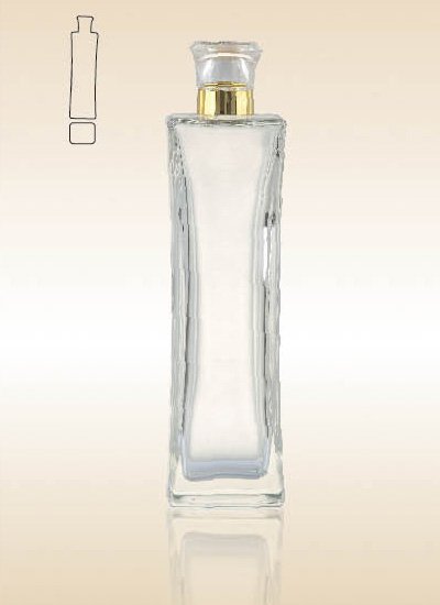 2016 wholesale fancy unique custom made glass perfume bottles