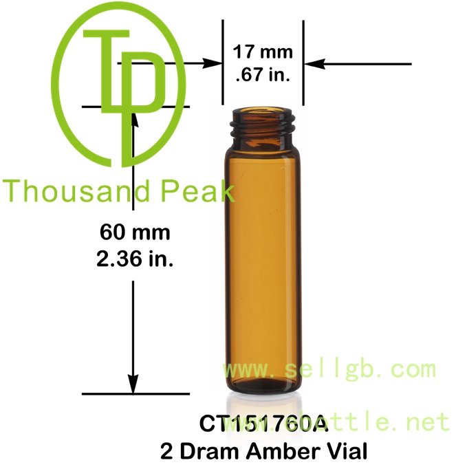 1ml amber essential oil vials with reducer and screwcap