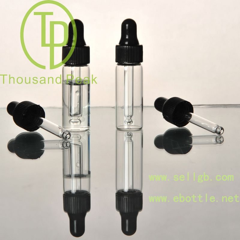30ml UV silver glass cosmetic serum dropper bottles