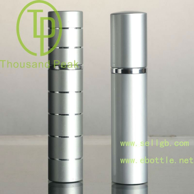 10ml heart printing vial refillable perfume atomizer mini spray empty aluminum glass bottle