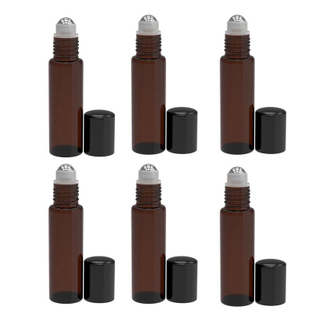 10ml Brown Glass Roll On Bottles