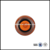 1/2 oz Amber Boston Round Glass Bottle 18mm-400