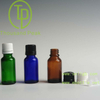 empty perfume 30ml blue round glass dropper bottle