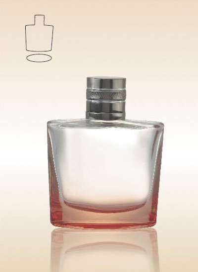 30ml Wholesale empty glass perfume bottle with aluminum cap_119050