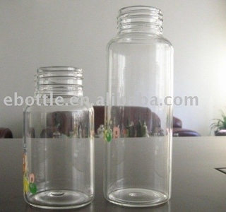 120ml 200ml glass baby bottles