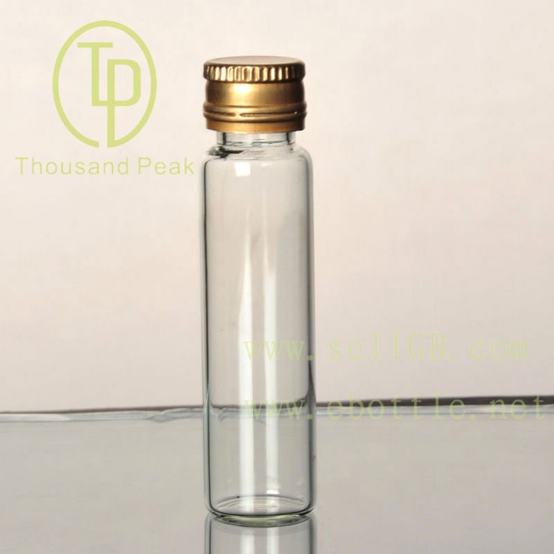 Screen printing amber 3ml 5ml 10ml 15ml glass vial bottle