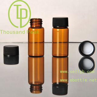 280ML clear bottle for pill packing screw cap reagent bottle