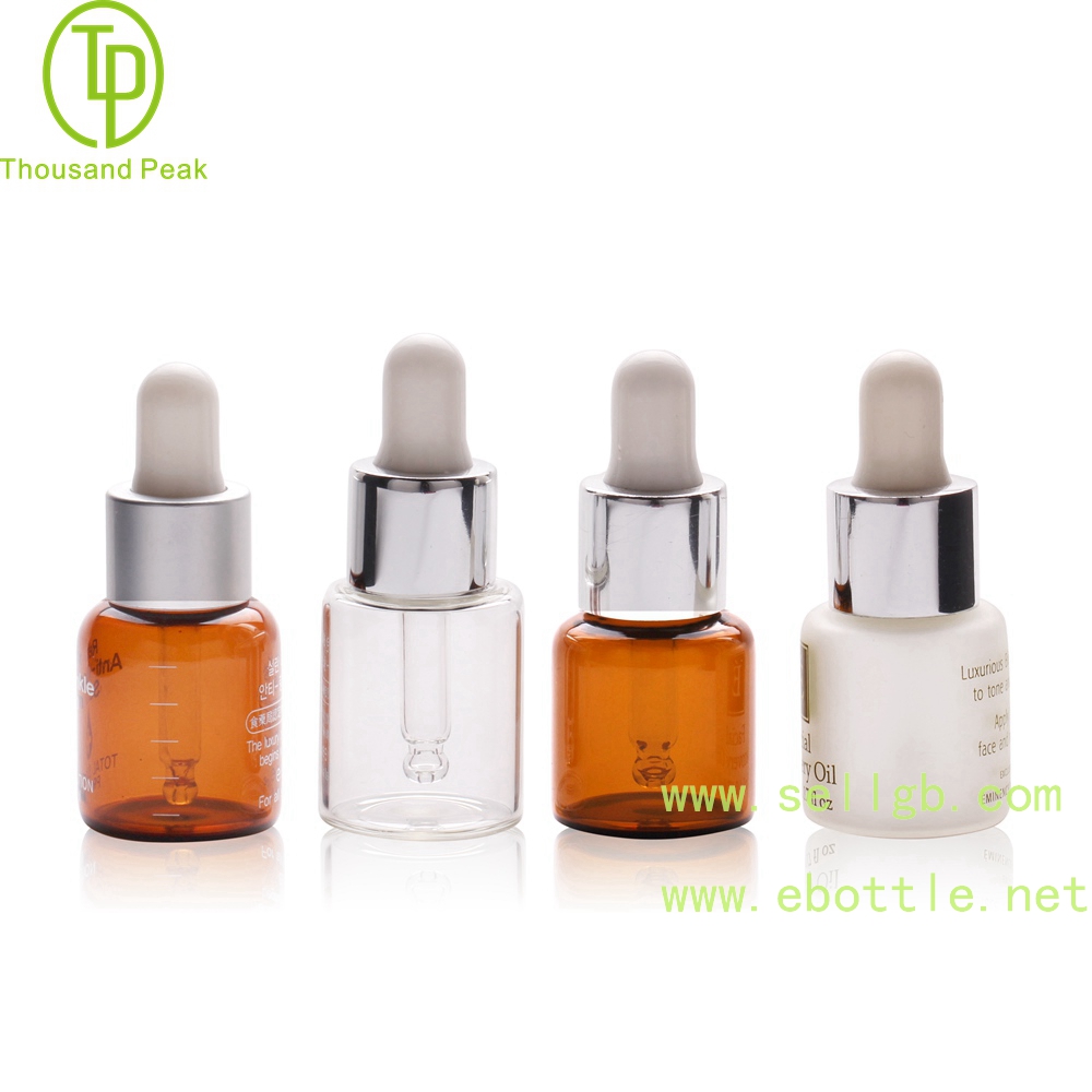 TP-2-142 5ml cosmetic glass dropper bottle 