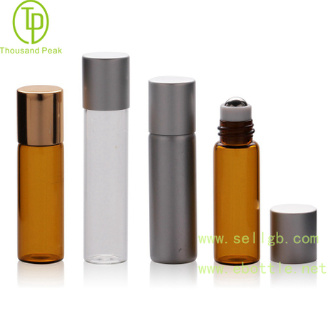 TP-3-20 5ml forsted clear ,brown Roll On Bottles
