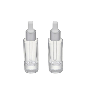 TP-2-172 25ml Round thick cosmetic glass dropper bottle 20-410
